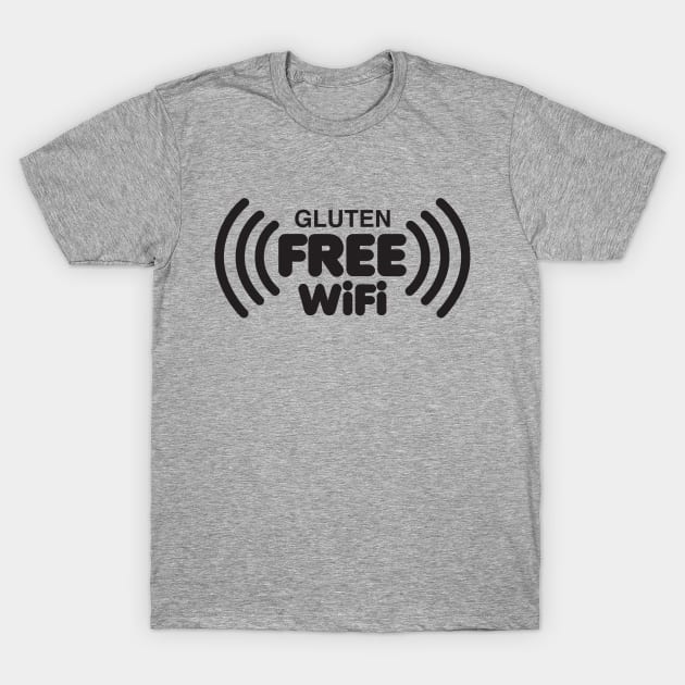 Gluten Free Wi-Fi T-Shirt by DetourShirts